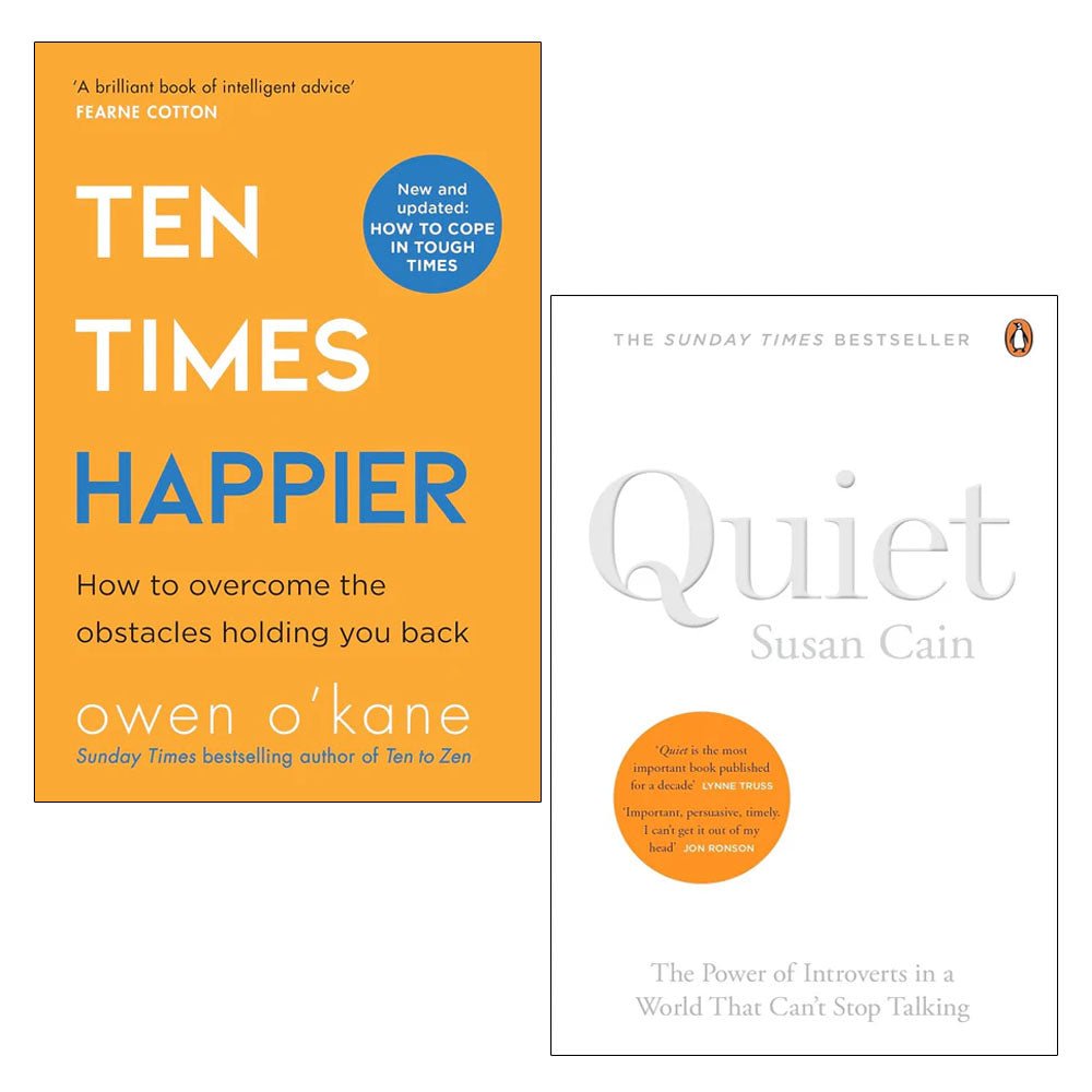 Ten Times Happier, Quiet: The Power of Introverts in a World 2 Books Collection Set - skihosevxTen Times Happier, Quiet: The Power of Introverts in a World 2 Books Collection SetHQ/PenguinskihosevxskihosevxVRT26945HQ/Penguin