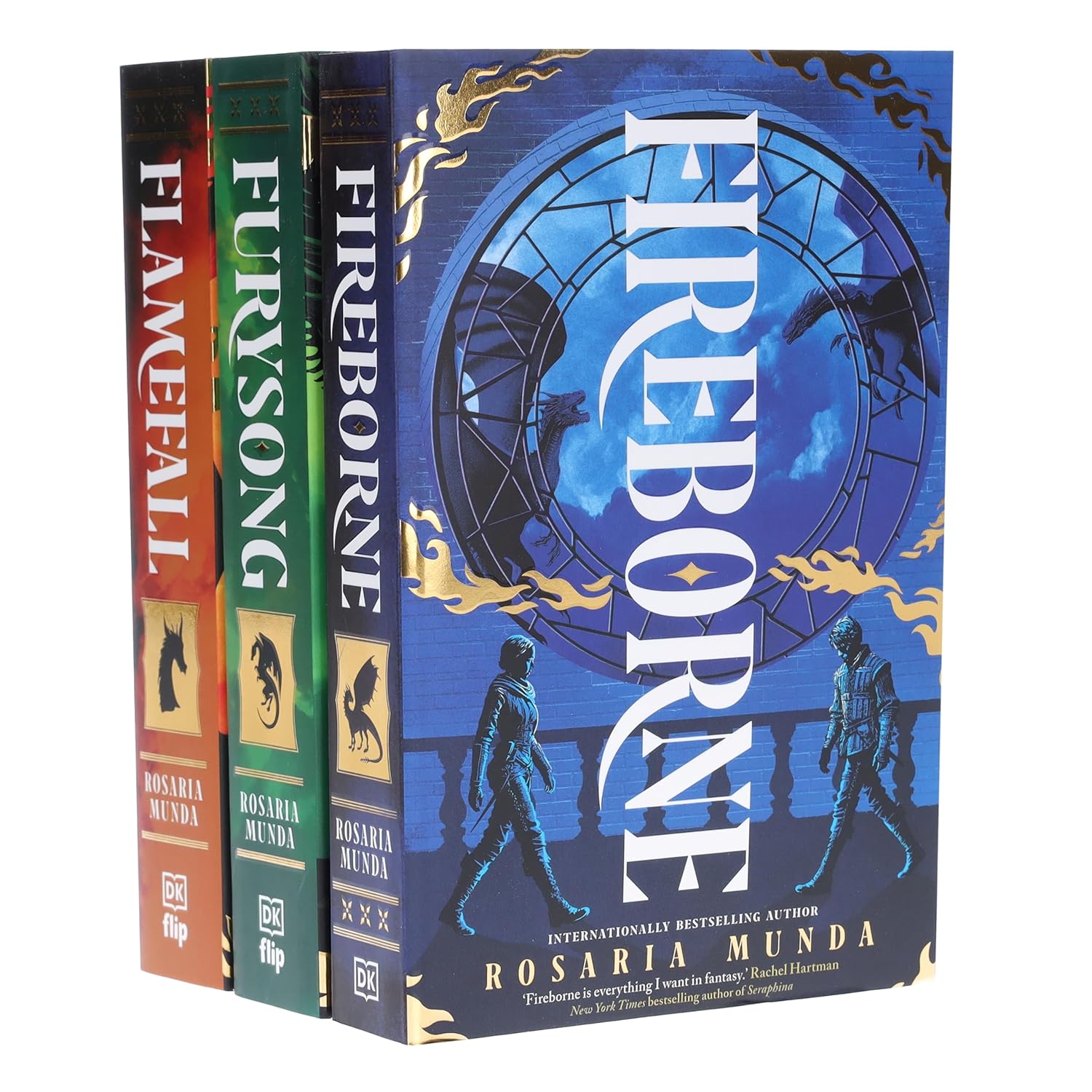 The Aurelian Cycle Trilogy 3 Books Collection Set by Rosaria Munda (Fireborne, Flamefall and Furysong) - skihosevxThe Aurelian Cycle Trilogy 3 Books Collection Set by Rosaria Munda (Fireborne, Flamefall and Furysong)DK UKskihosevxskihosevxPLD24101DK UK