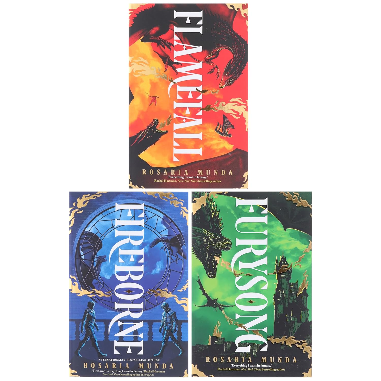 The Aurelian Cycle Trilogy 3 Books Collection Set by Rosaria Munda (Fireborne, Flamefall and Furysong) - skihosevxThe Aurelian Cycle Trilogy 3 Books Collection Set by Rosaria Munda (Fireborne, Flamefall and Furysong)DK UKskihosevxskihosevxPLD24101DK UK