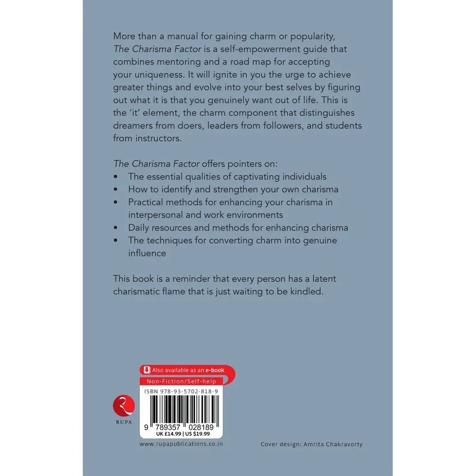 The Charisma Factor: Unlock the Secrets of Magnetic Charm and Personal Influence in Your Life - skihosevxThe Charisma Factor: Unlock the Secrets of Magnetic Charm and Personal Influence in Your LifeRupa Publications IndiaLeesa RowlandskihosevxSNG22123Rupa Publications India
