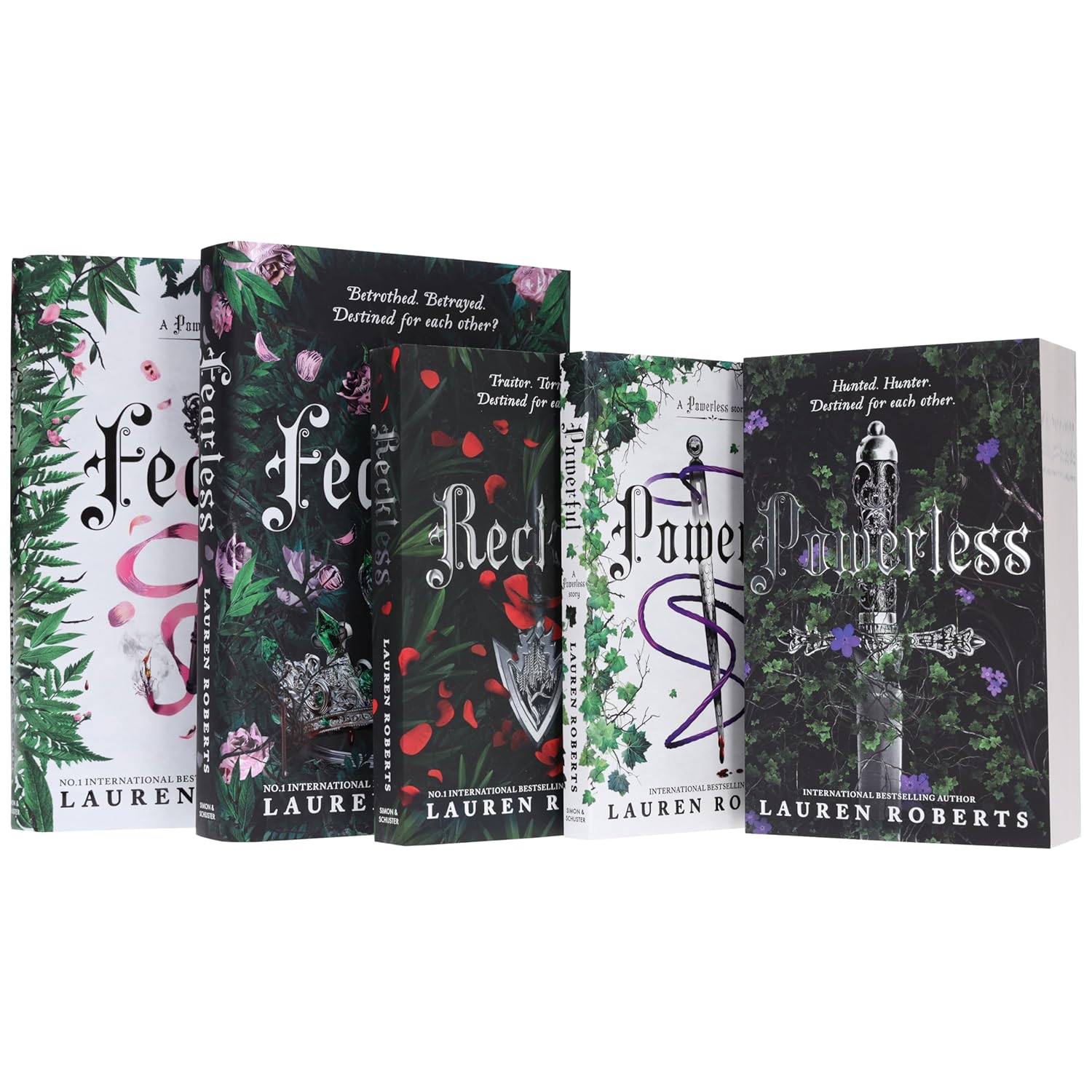 The Powerless Trilogy By Lauren Roberts 5 Books Collection Set (Fearful (HB), Fearless (HB), Powerless, Powerful & Reckless) - skihosevxThe Powerless Trilogy By Lauren Roberts 5 Books Collection Set (Fearful (HB), Fearless (HB), Powerless, Powerful & Reckless)Simon & Schuster UKskihosevxskihosevxPLD24000Simon & Schuster UK