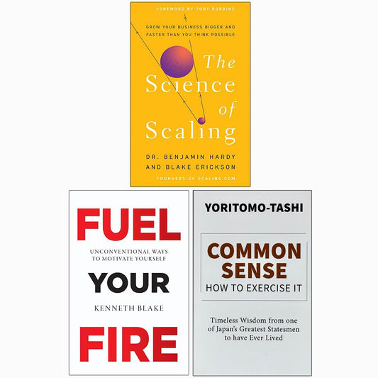 The Science of Scaling(HB), FUEL YOUR FIRE, Common Sense How to Exercise It 3 Books Collection Set - skihosevxThe Science of Scaling(HB), FUEL YOUR FIRE, Common Sense How to Exercise It 3 Books Collection SetHay House Business/Rupa PublicationsskihosevxskihosevxVRT26850Hay House Business/Rupa Publications