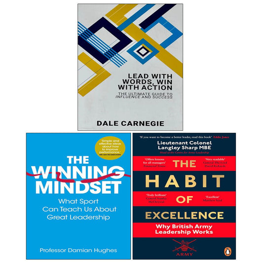 The Winning Mindset, Lead With Words Win With Action, The Habit of Excellence 3 Books Collection Set - skihosevxThe Winning Mindset, Lead With Words Win With Action, The Habit of Excellence 3 Books Collection SetPan/Rupa Publications/PenguinskihosevxskihosevxVRT26840Pan/Rupa Publications/Penguin