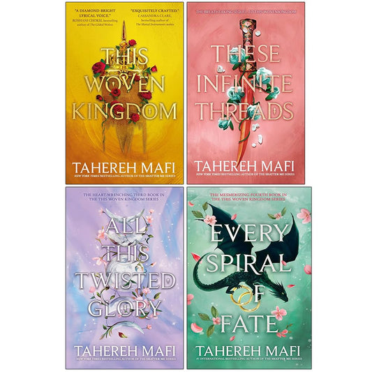 This Woven Kingdom Series 4 Books Collection Set By Tahereh Mafi (This Woven Kingdom, These Infinite Threads) - skihosevxThis Woven Kingdom Series 4 Books Collection Set By Tahereh Mafi (This Woven Kingdom, These Infinite Threads)Electric MonkeyskihosevxskihosevxPLD23942Electric Monkey