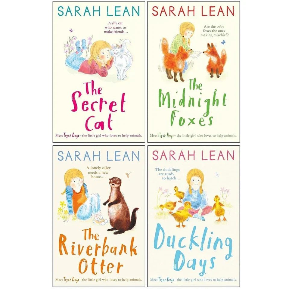 Tiger Days Series 1-4 Books Collection Set by Sarah Lean Duckling Days, Midnight Fox - skihosevxTiger Days Series 1-4 Books Collection Set by Sarah Lean Duckling Days, Midnight FoxHarperCollins Children’s Fiction ltdSarah LeanskihosevxVRT-26804HarperCollins Children’s Fiction ltd