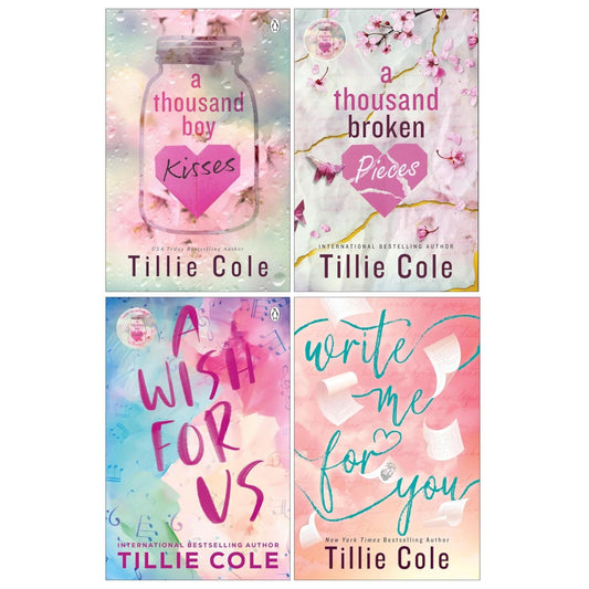 Tillie Cole 4 Books Collection Set (A Thousand Boy Kisses, A Thousand Broken Pieces, A Wish For Us and Write Me For You) - skihosevxTillie Cole 4 Books Collection Set (A Thousand Boy Kisses, A Thousand Broken Pieces, A Wish For Us and Write Me For You)Penguin UKskihosevxskihosevxPLD24035Penguin UK