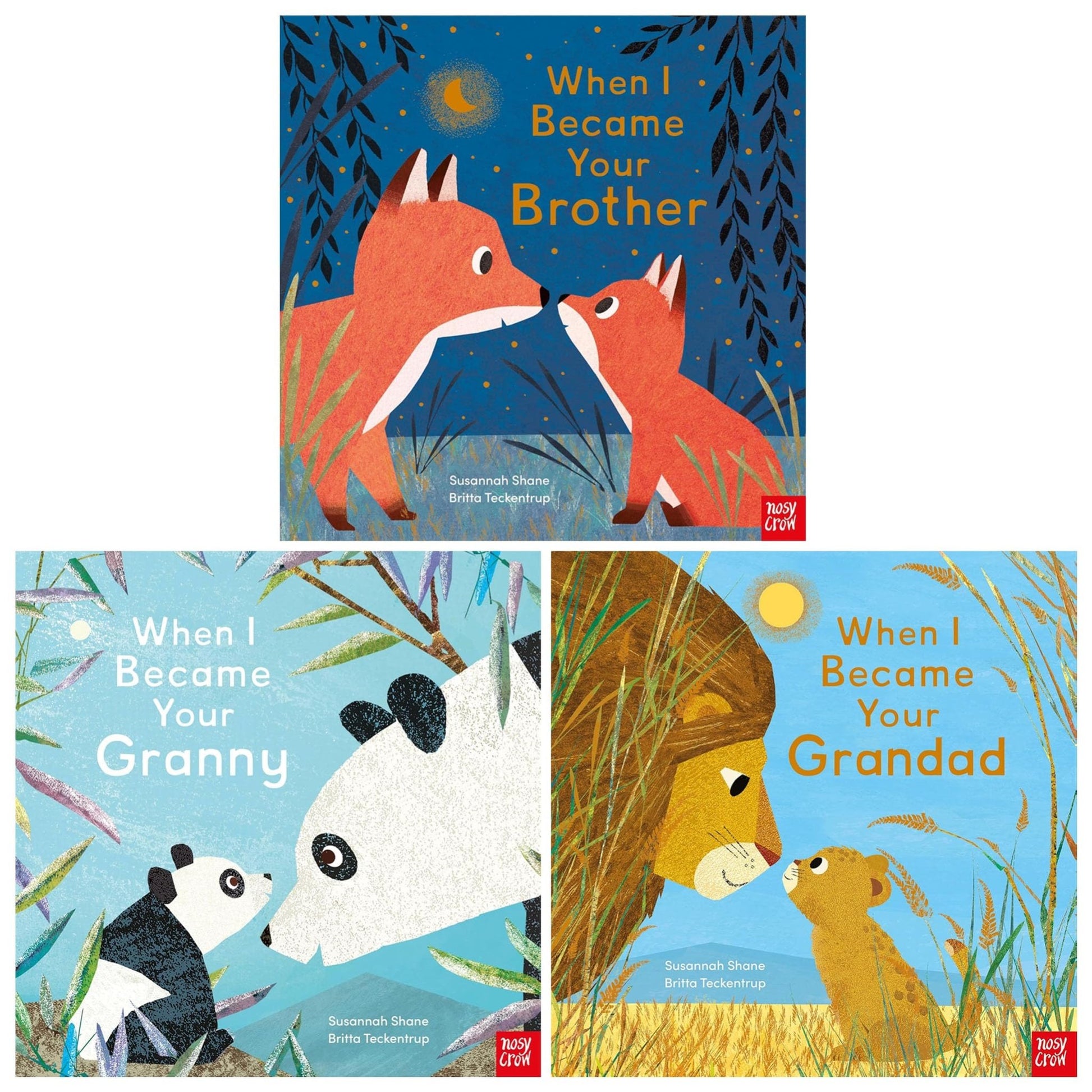 When I Became Series By Susannah Shane 3 Picture Books Collection Set (When I Became Brother, Grandad & Granny) - skihosevxWhen I Became Series By Susannah Shane 3 Picture Books Collection Set (When I Became Brother, Grandad & Granny)Nosy Crow UK LtdskihosevxskihosevxPLD24022Nosy Crow UK Ltd