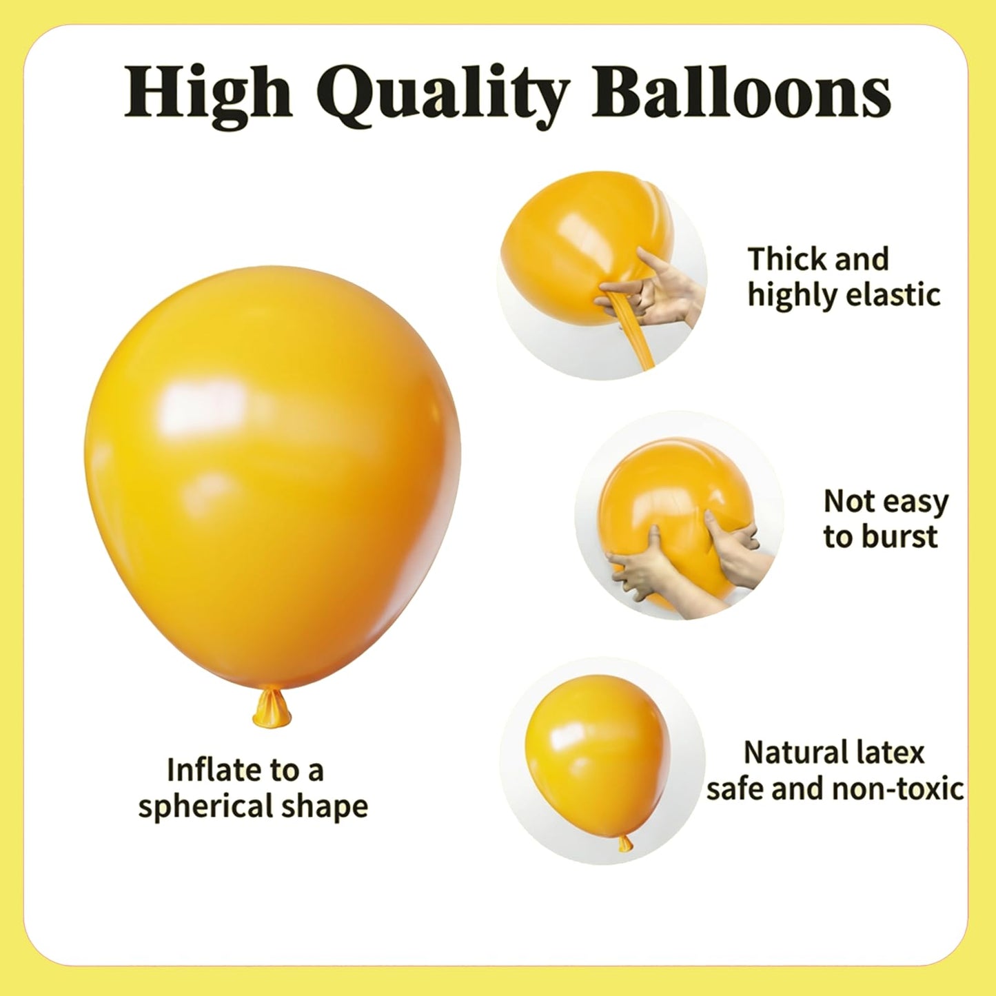 Yellow Balloons Kit, 65Pcs 12in Pastel Lemon Yellow Latex Balloons Metallic Gold Balloon for Birthday Wedding Baby Shower Bride Sunflower Theme Party Decoration - skihosevxYellow Balloons Kit, 65Pcs 12in Pastel Lemon Yellow Latex Balloons Metallic Gold Balloon for Birthday Wedding Baby Shower Bride Sunflower Theme Party DecorationskihosevxskihosevxB0GCHGMPW9